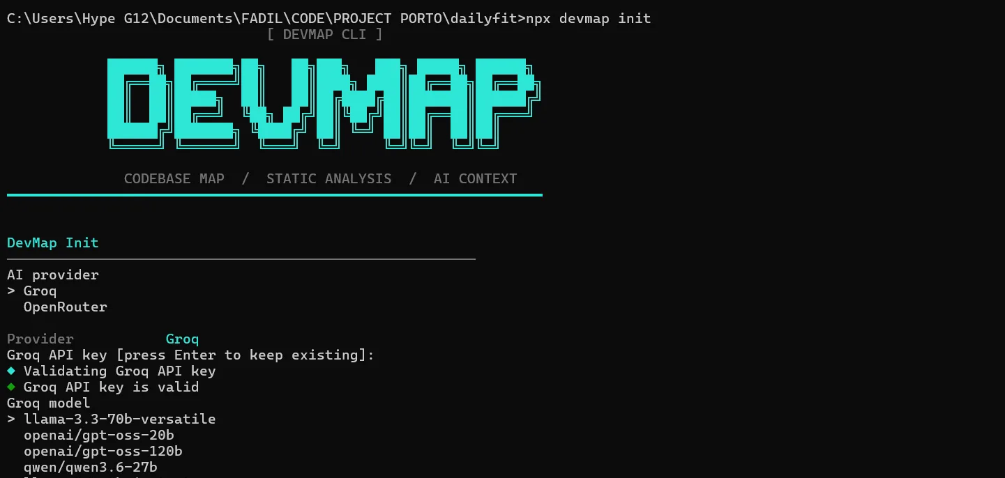 DEVMAP preview